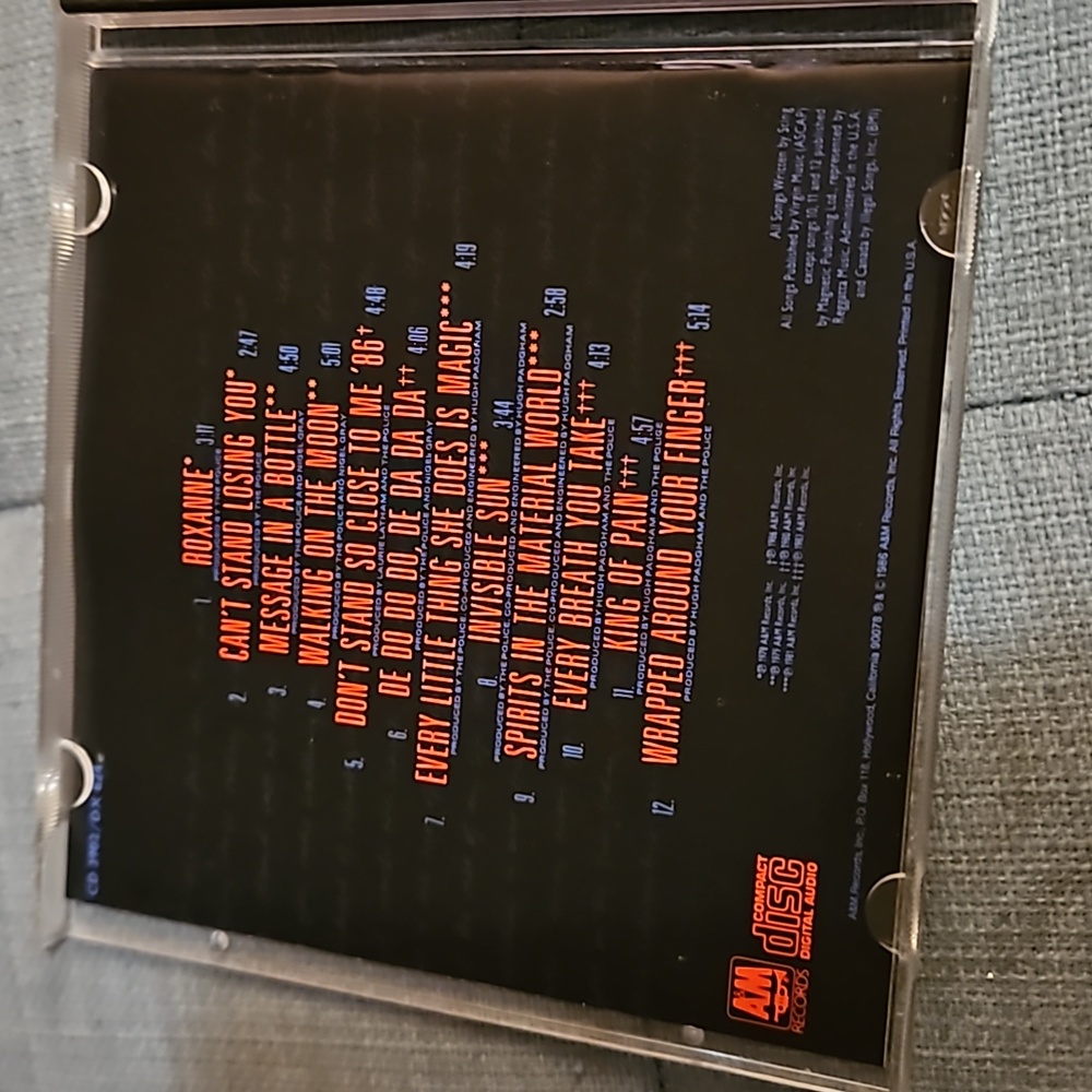 🌟3/$25🌟 The Police : Every Breath You Take The Singles CD 1986 - Picture 4 of 6